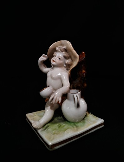 Porcelain figure "Kid"