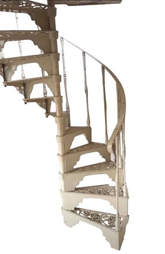 Vintage spiral staircase