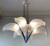 Antique art deco chandelier