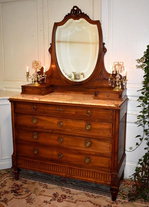 Antique Louis XVI style lady desk