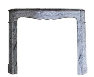 Antique fireplace portal