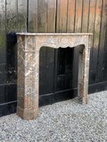 Antique fireplace portal