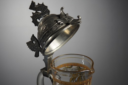 Antique Pitcher “Knight of the Sun”