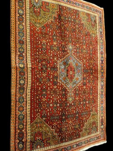 Антикварный персидский ковер Биджар