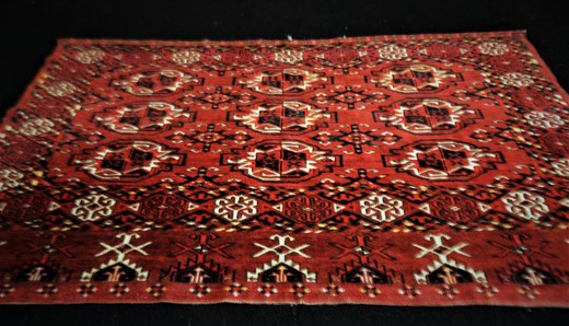 Antique Turkmen carpet
