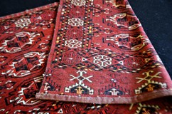 Antique Turkmen carpet