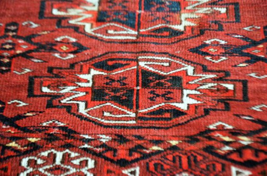 Антикварный туркменский ковёр Текке