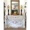 Antique rare white carrara altar