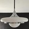 Vintage opaline plastique glass chandelier