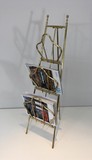 Vintage folding magazine rack