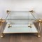 Vintage gilt lions heads coffee table