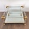 Vintage gilt lions heads coffee table