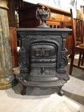 Antique cast iron stove