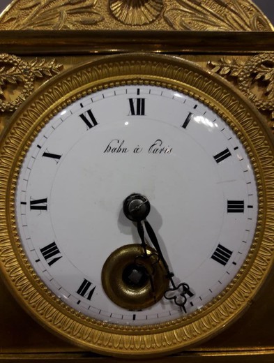 Бронзовые антикварные часы