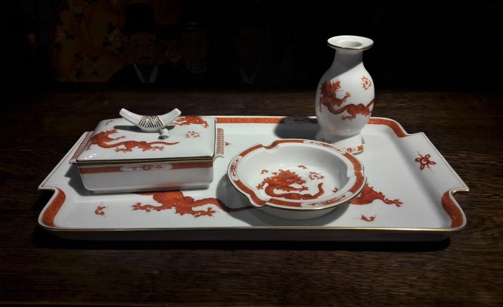 Antique porcelain set