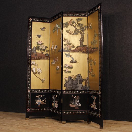 antique screen, old screen, east, oriental style, a screen with a list, a screen of wood, antique furniture, antique furniture, furniture in oriental style