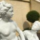 Antique pair sculptures "Toilet of Venus"