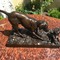 Antique sculpture "The Dog on the Hunt"