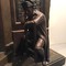 Antique sculpture-lamp "Napoleon by the fireplace."