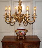 Старинная люстра в стиле Людовика XV