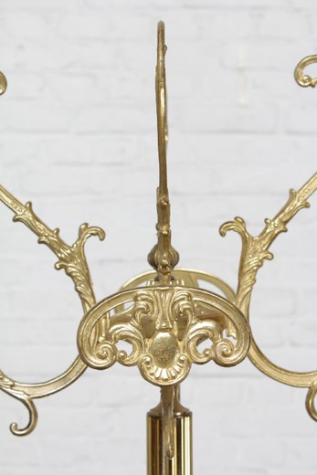 антикварная мебель в прихожую из золоченой бронзы в стиле Людовика XV купить в Москве