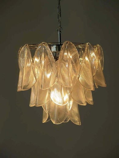 винтажная люстра, старинная люстра, антикварный свет, люстра Mazzega, фабрика Mazzega, муранское стекло, винтаж, антиквариат, люстра из муранского стекла