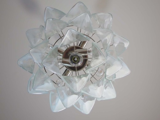 винтажная люстра, старинная люстра, антикварный свет, люстра Mazzega, фабрика Mazzega, муранское стекло, винтаж, антиквариат, люстра из муранского стекла