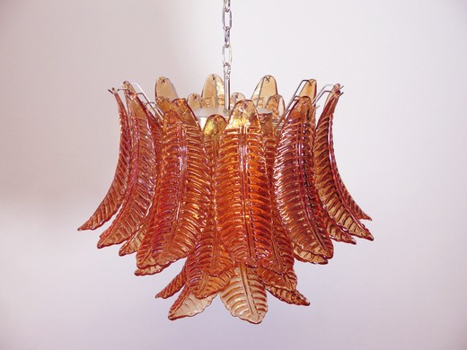 vintage chandelier, Murano glass, murano, antique chandelier, antique light, antiques shop, design, interior, fiery chandelier, Murano glass chandelier, Italian chandelier, vintage