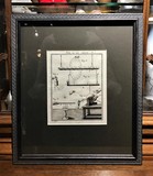 Antique engraving "Physics"