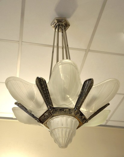 Antique Art-Deco chandelier