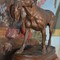 Антикварная скульптура «Собака с добычей»