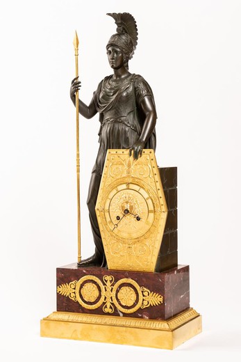 Антикварные часы «Афина Паллада»