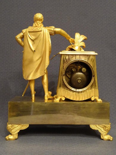 Антикварные часы из золоченой бронзы Генрих IV