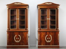 Pair of antique bookcases