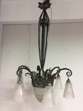 Antique Art-Deco style chandelier