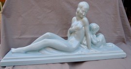 Antique  art deco sculpture