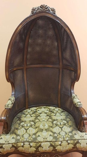 Antique Cocoon Chair