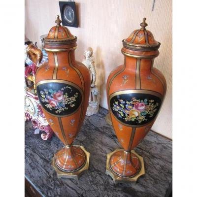 Pair of antique vases