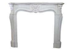 Antique fireplace portal