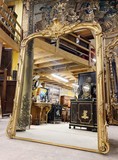 Large antique mirror