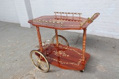 Vintage serving table