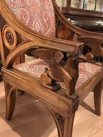 антикварная мебель, мебель 19 век, XIX век мебель, старинная мебель, антикварные кресла, старинные кресла