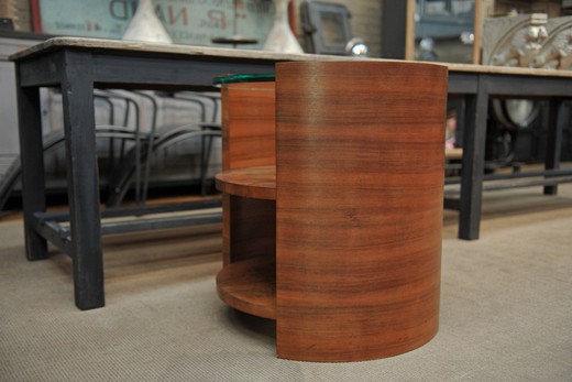 Круглый стол в стиле ар-деко, антикварный стол, винтажный стол, кофейный столик, журнальный столик, антикварная мебель, мебель в стиле ар-деко