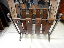 Antique stand for magazines and newspapers