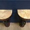 Pair of antique wall consoles