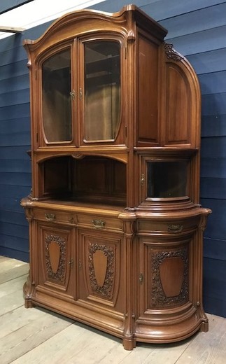 Antique Art-Nouveau dining room set