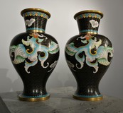 Paired Vases "Phoenix"