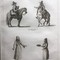 Antique engraving "Costumes of the Peoples of Russia"