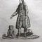 Antique engraving "Costumes of the Peoples of Siberia"