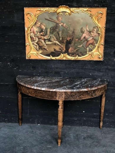 Antique Louis XVI console table